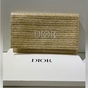 Dior beauty gift cosmetic clutch pouch